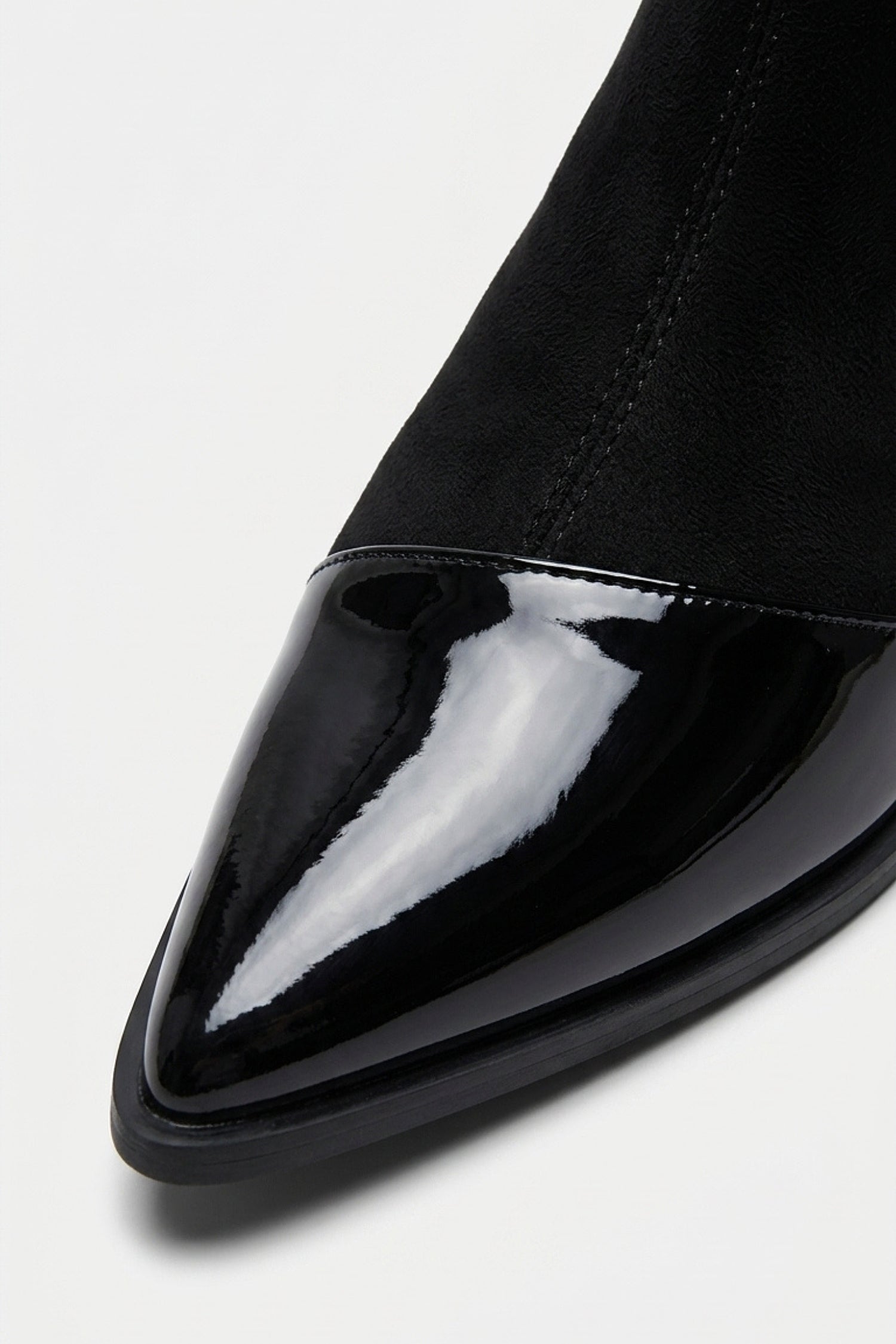 Women’s Winter Pointed Toe Block Heel Ankle Boots