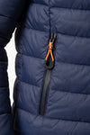 Men’s Winter Warm Hooded Puffer Jacket with Full Zip and Zip Pockets