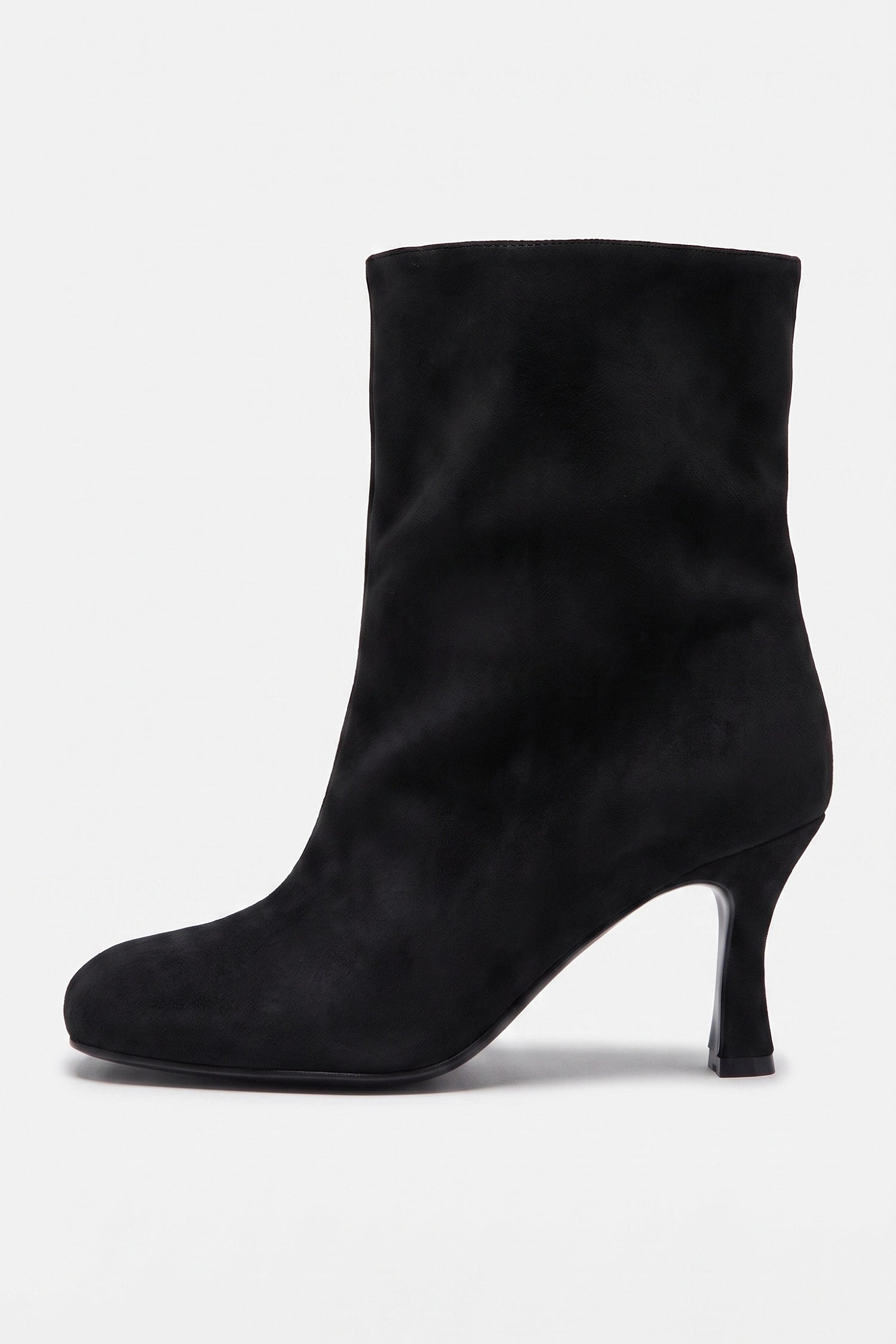 Women's Winter Versatile Slip On Round Toe Suede Ankle Boots