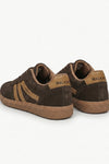 Women's Retro Gum Sole Trainers Lace Up