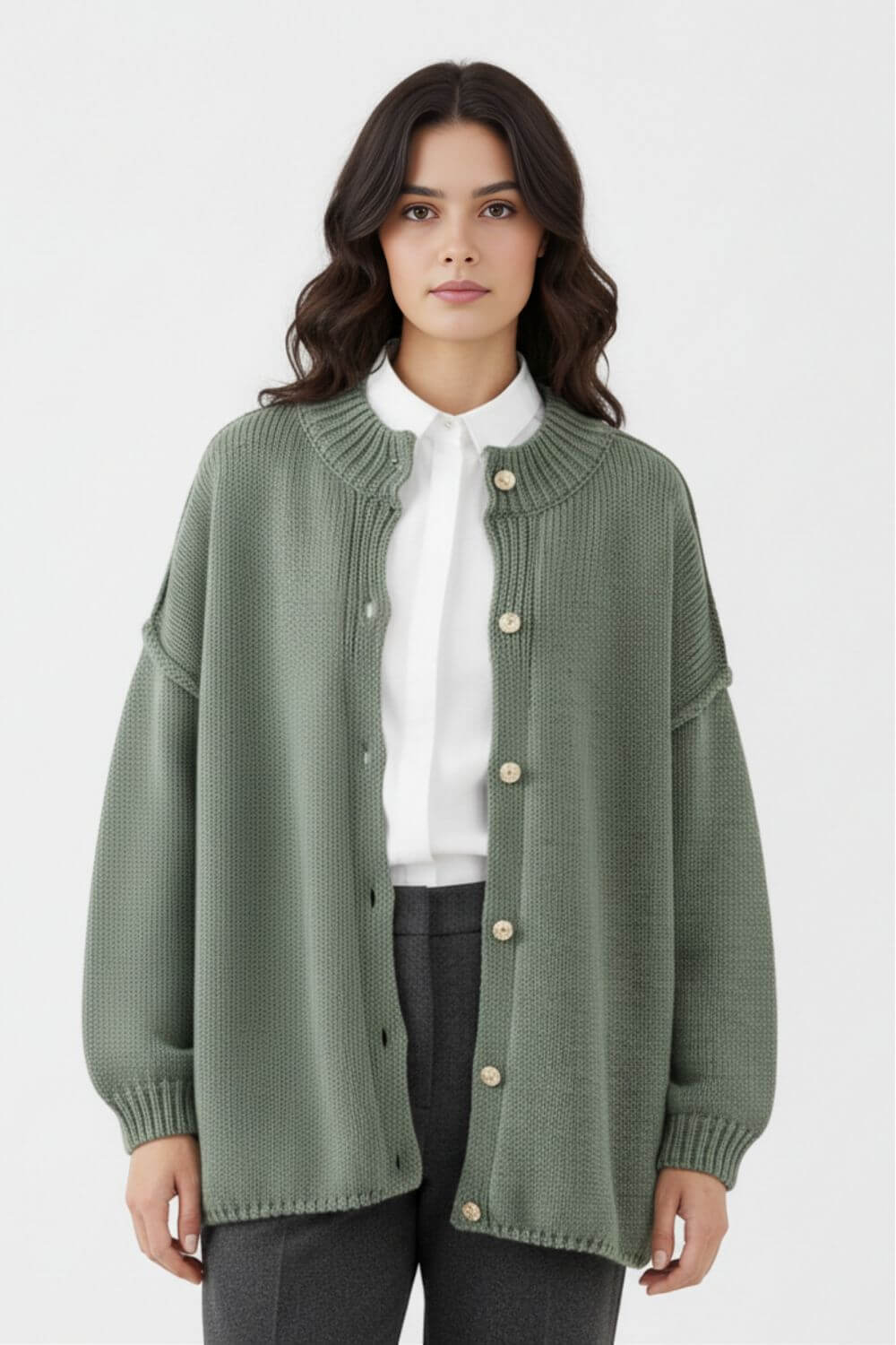 Caurelle | Women’s Soft Knit Cardigan Jumper with Elegant Fit