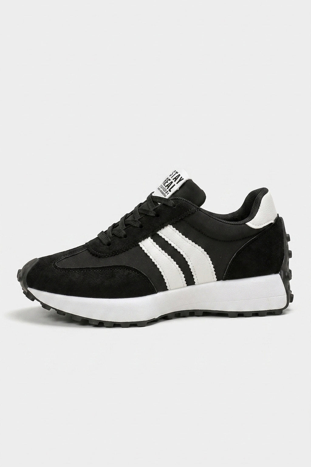 Women’s Casual Platform Retro Suede Trainers