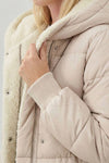 Caurelle | Women's Long Plush Puffer Coat