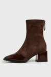 Women’s Winter Pointed Toe Block Heel Ankle Boots