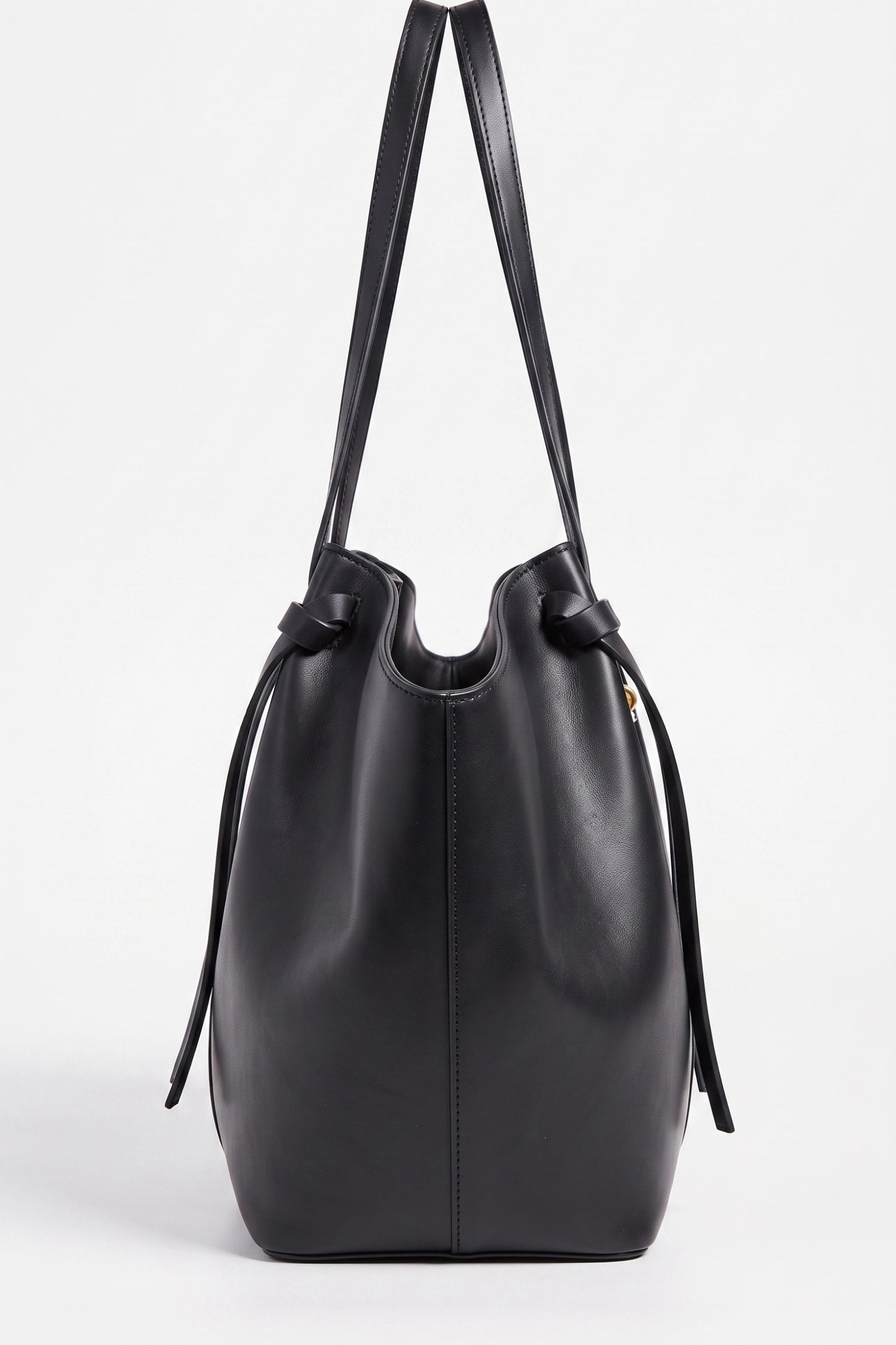 Women's Spacious Leather Shoulder Tote Bag