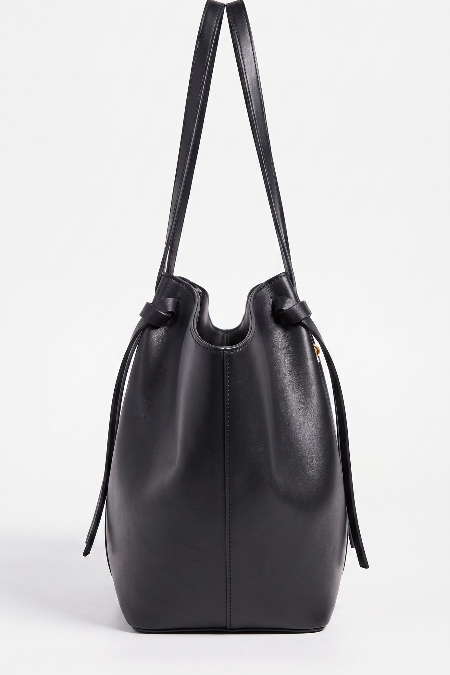Women's Spacious Leather Shoulder Tote Bag