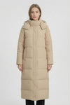 Caurelle | Women’s Long Puffer Coat - Hooded Winter Outerwear