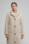 Caurelle | Women’s Long Coat – Classic Elegance for Cold Seasons