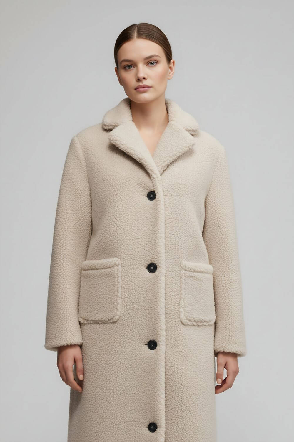 Caurelle | Women’s Long Coat – Classic Elegance for Cold Seasons