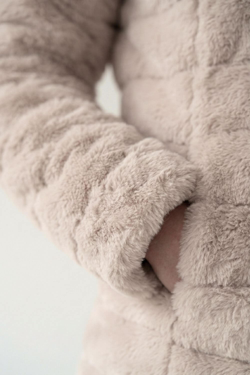 Caurelle | Women’s Faux Fur Fleece Puffer Jacket