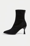 Women’s Winter Suede Pointed Toe High Heeled Ankle Boots