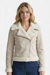 Caurelle | Women’s Faux Fur Suede Teddy Jacket