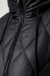 Caurelle | Women’s Long Diamond Quilted Winter Puffer Coat