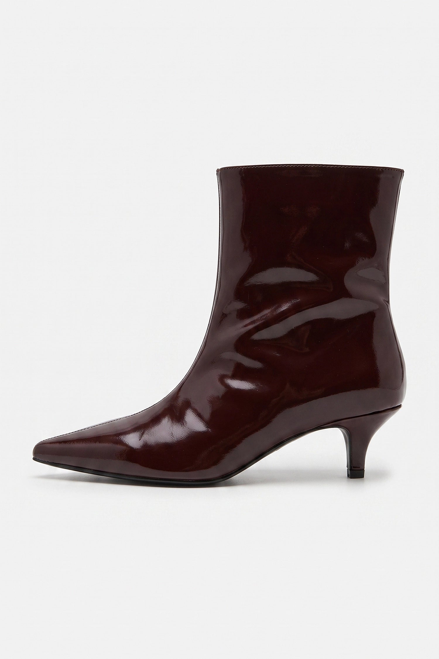 Women's Winter Elegant Leather Ankle Boots with Pointed Toe