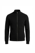 Men’s Winter Warm Ribbed Knit Cardigan Full Zip