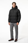 Men’s Winter Warm Hooded Relaxed Fit Puffer Jacket