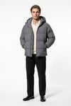 Men’s Winter Warm Hooded Relaxed Fit Puffer Jacket