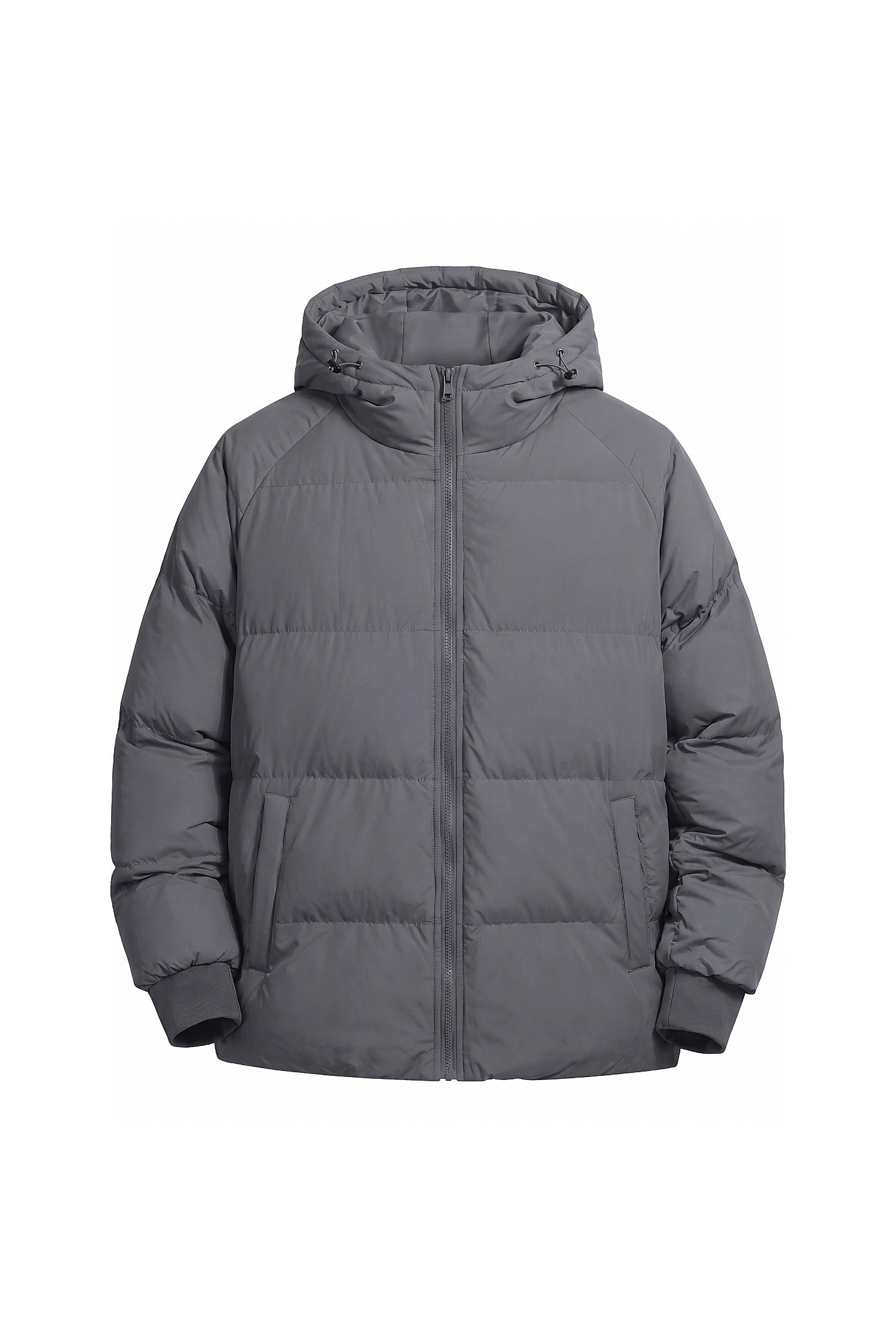 Men’s Winter Warm Hooded Relaxed Fit Puffer Jacket