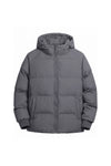 Men’s Winter Warm Hooded Relaxed Fit Puffer Jacket