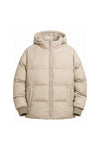 Men’s Winter Warm Hooded Relaxed Fit Puffer Jacket