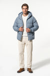Men’s Winter Warm Hooded Relaxed Fit Puffer Jacket