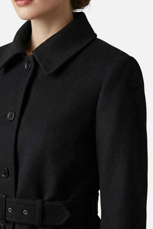 Caurelle | Women’s Refined Belted Long Coat