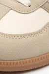 Women's Retro Gum Sole Trainers Lace Up