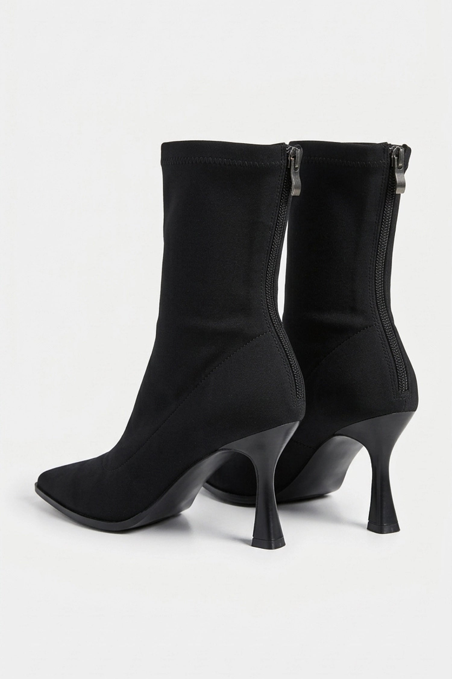 Women’s Winter Suede Pointed Toe High Heeled Ankle Boots