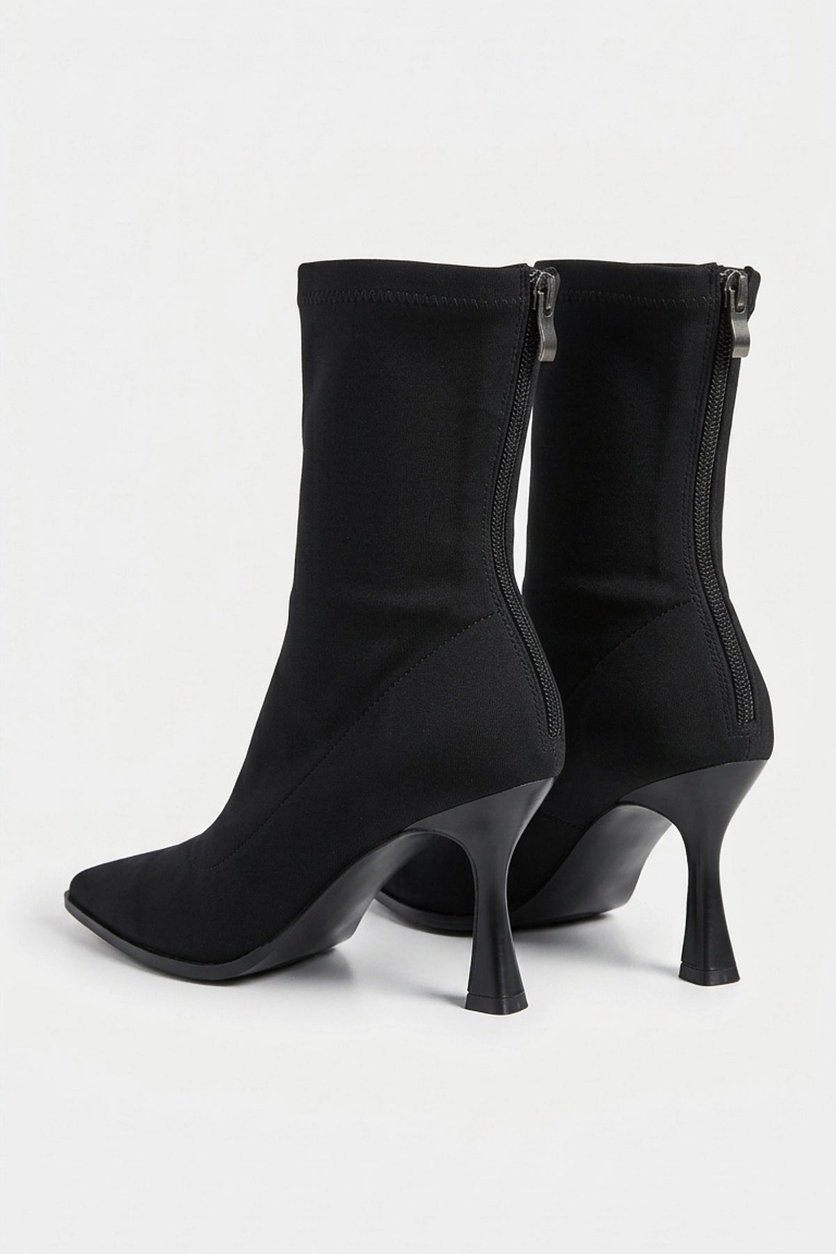 Women’s Winter Suede Pointed Toe High Heeled Ankle Boots