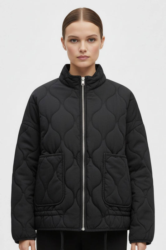 Caurelle | Women’s Quilted Padded Jacket – Classic Warmth, Contemporary Charm