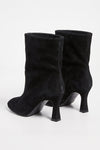 Women's Winter Versatile Slip On Round Toe Suede Ankle Boots