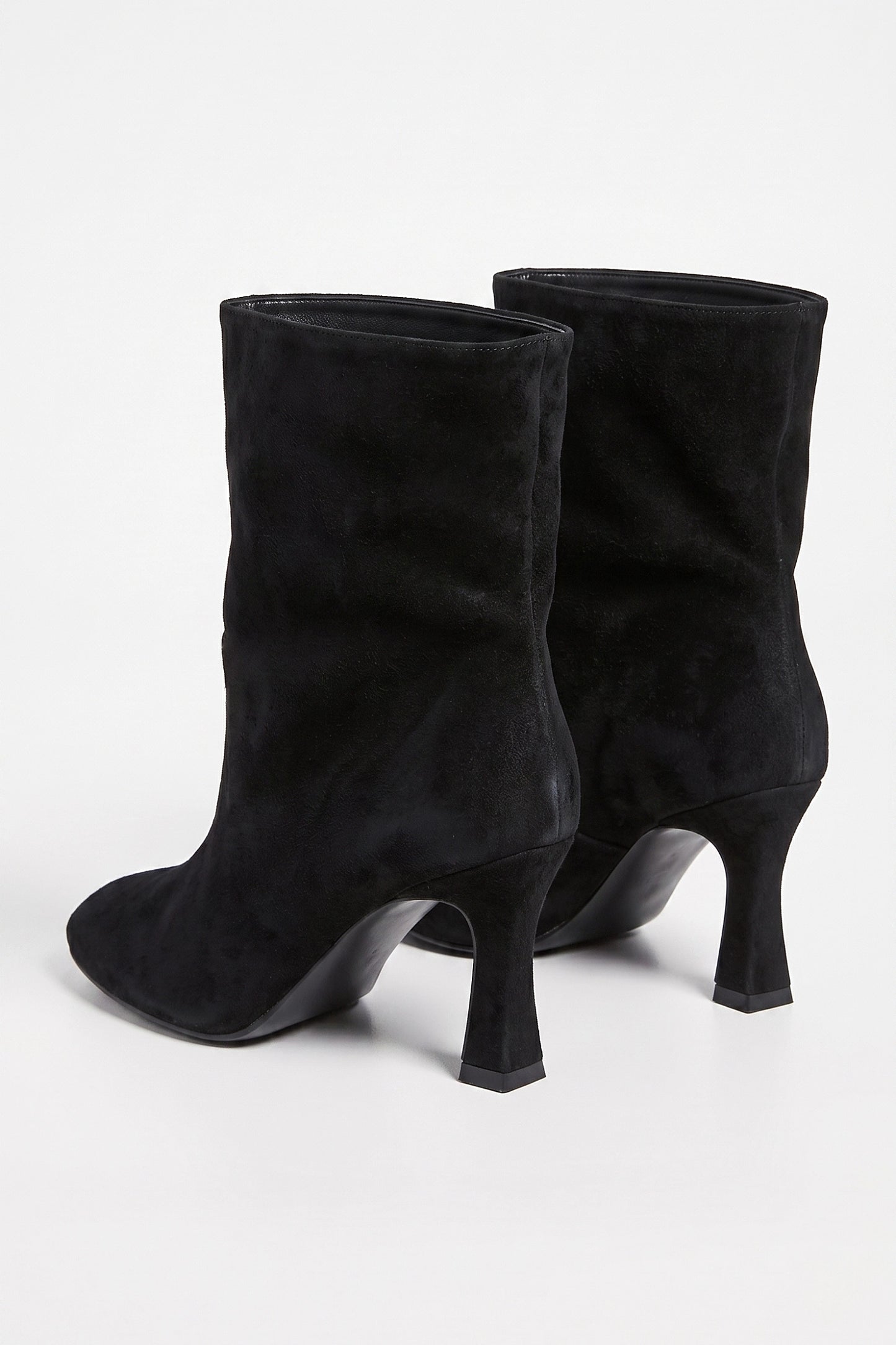 Women's Winter Versatile Slip On Round Toe Suede Ankle Boots