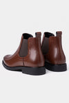 Men's Easy Wear Chelsea Boots with Low Block Heel