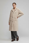 Caurelle | Women’s Long Coat – Classic Elegance for Cold Seasons