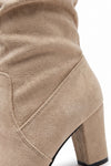 Women's Winter Stylish Suede Slouch Knee High Boots