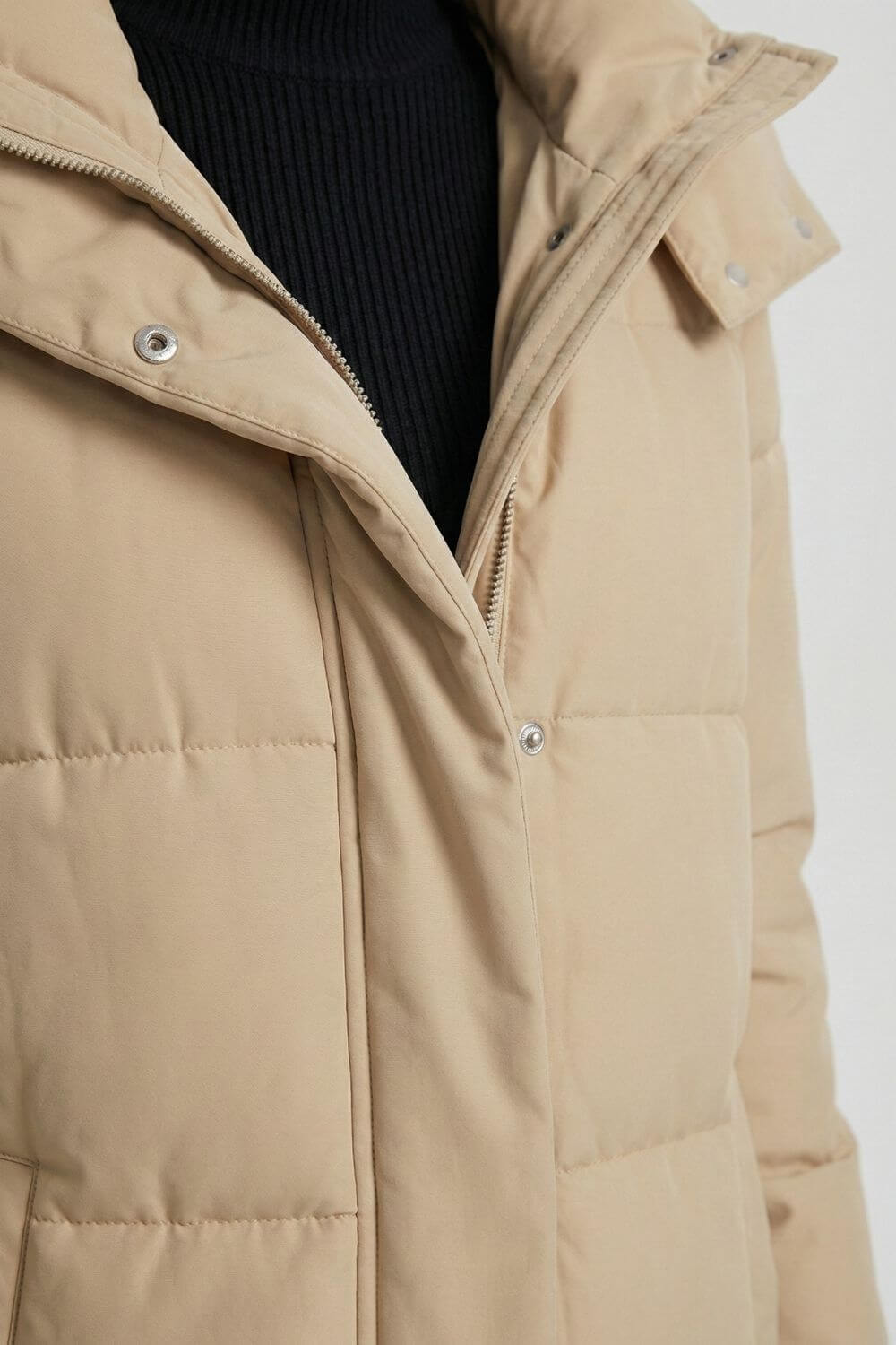 Caurelle | Women’s Long Puffer Coat - Hooded Winter Outerwear