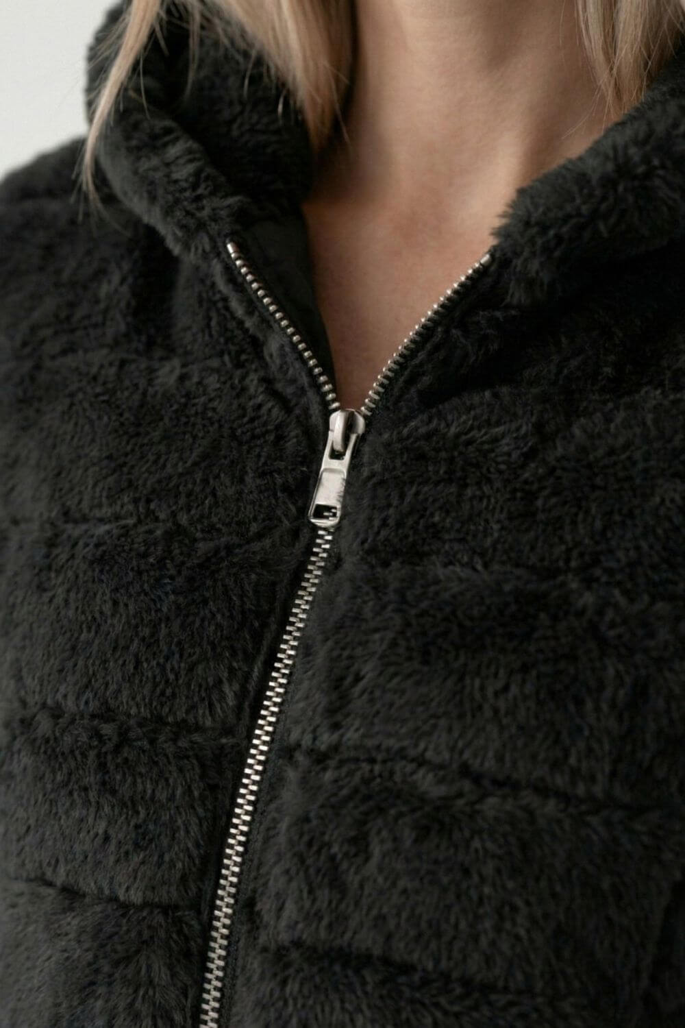 Caurelle | Women’s Faux Fur Fleece Puffer Jacket