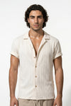 Caurelle | Men’s Linen Shirt and Trousers Set Relaxed Summer Elegance