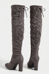 Women's Winter Comfortable Suede Knee High Boots