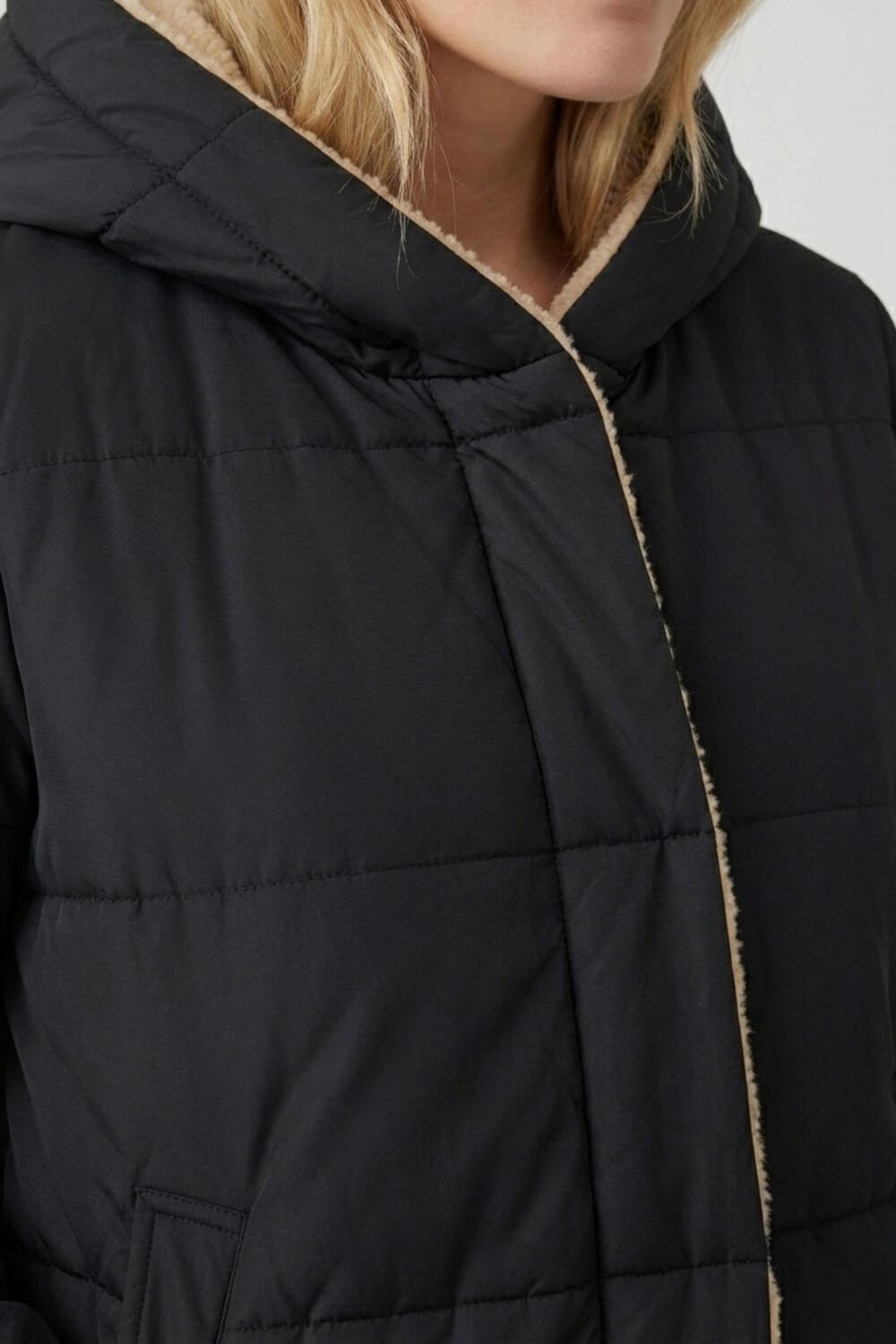 Caurelle | Women's Long Plush Puffer Coat
