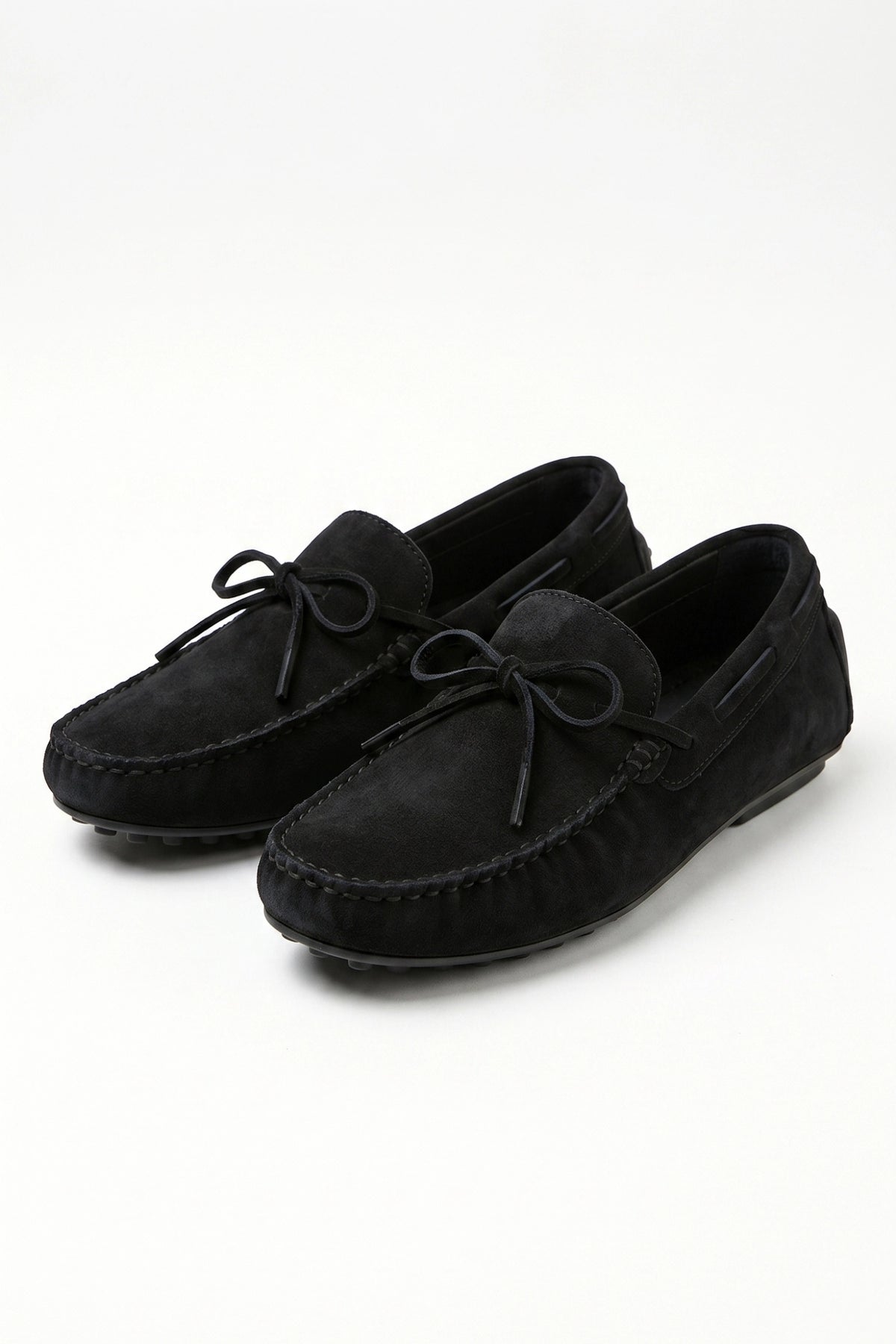 Men's Faux Suede Slip-On Driving Loafers
