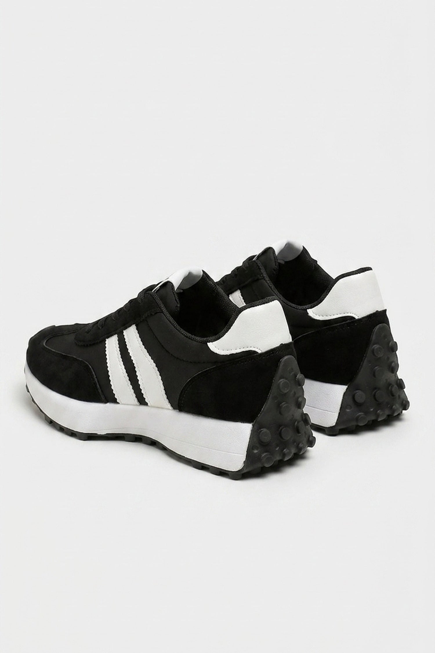 Women’s Casual Platform Retro Suede Trainers