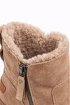 Caurelle | Women’s Plush Faux Fur Lined Winter Ankle Boots