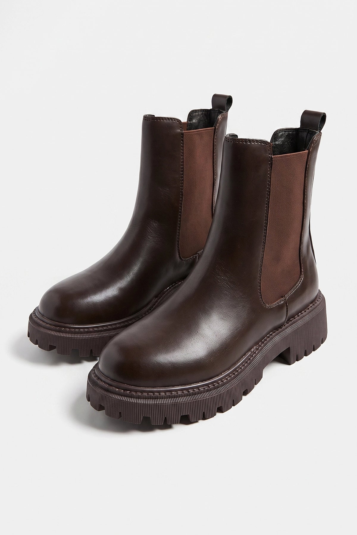 Women's Winter Grip Leather Chelsea Ankle Boots