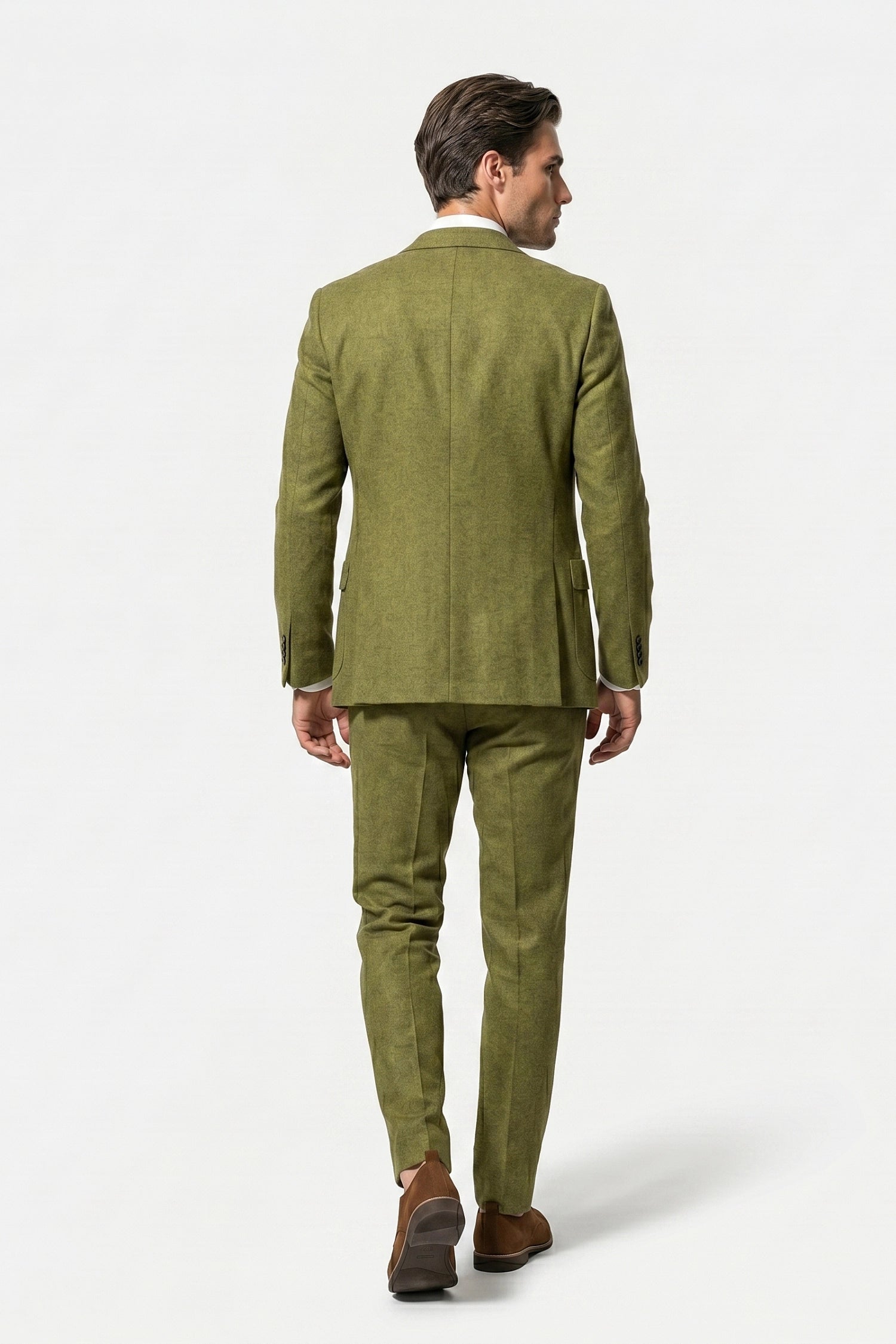 Caurelle | Men’s Linen Style Suit Classic Casual Elegance