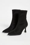 Women’s Winter Suede Pointed Toe High Heeled Ankle Boots