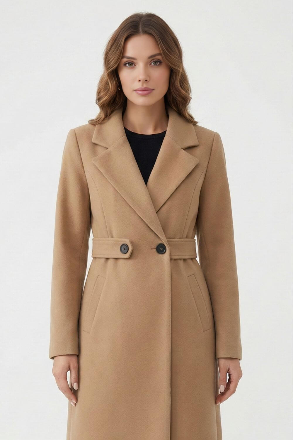 Caurelle | Women’s Long Coat - Elegant Outerwear Warmth