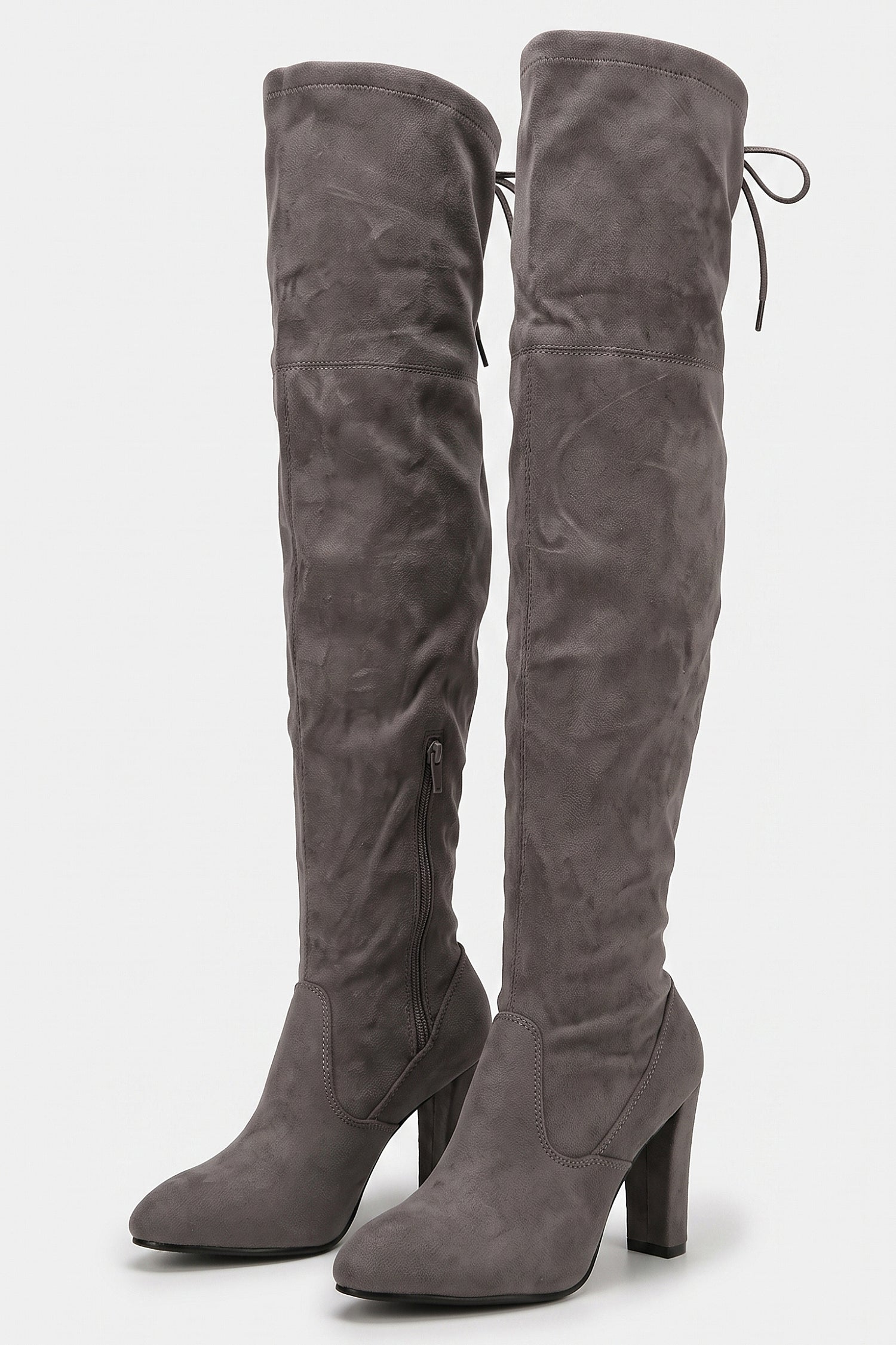Women's Winter Comfortable Suede Knee High Boots