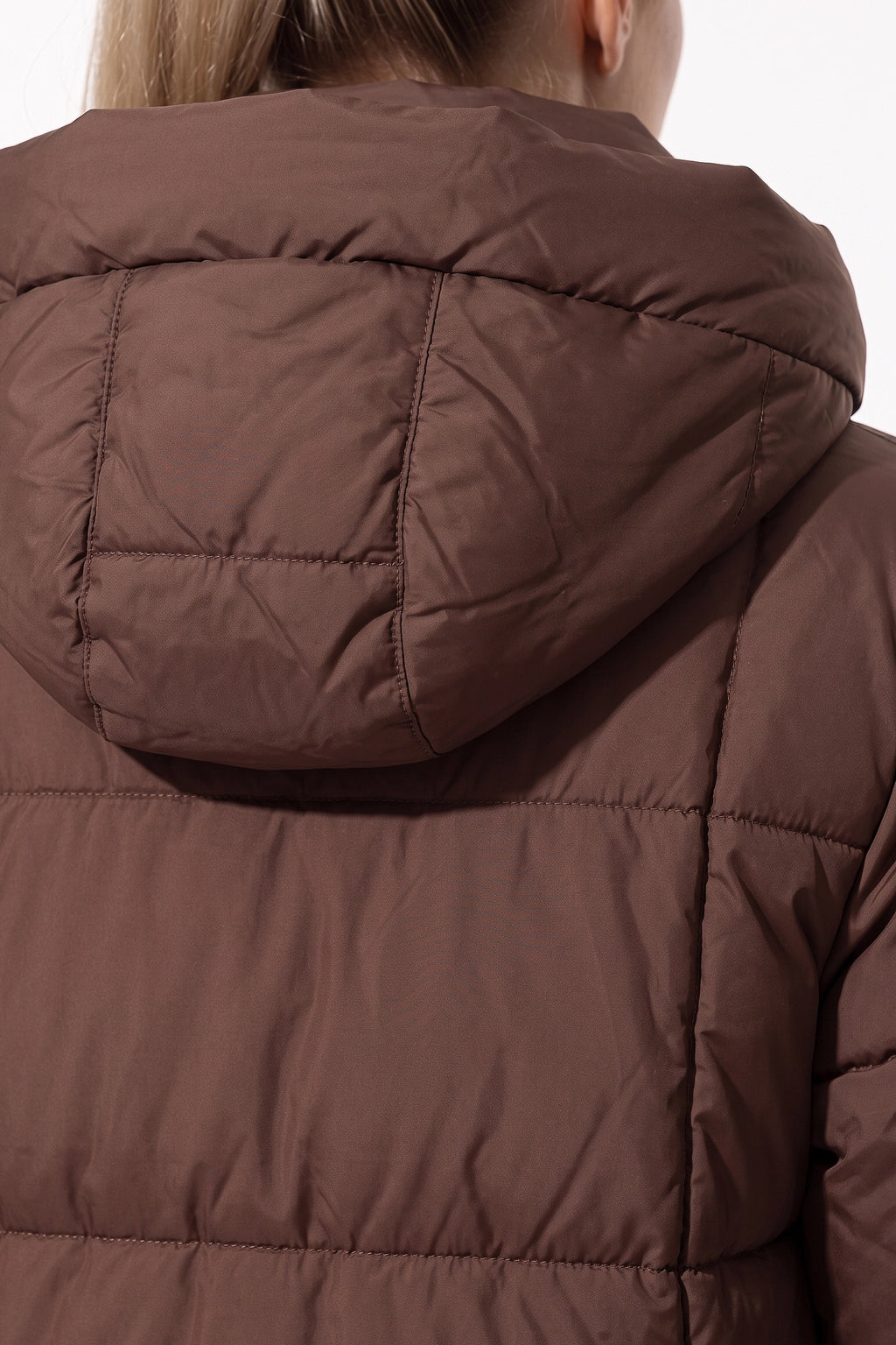 Women’s Winter Warm Longline Puffer Coat with Hood