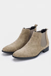 Men's Winter Easy Wear Chelsea Boots with Suede Look